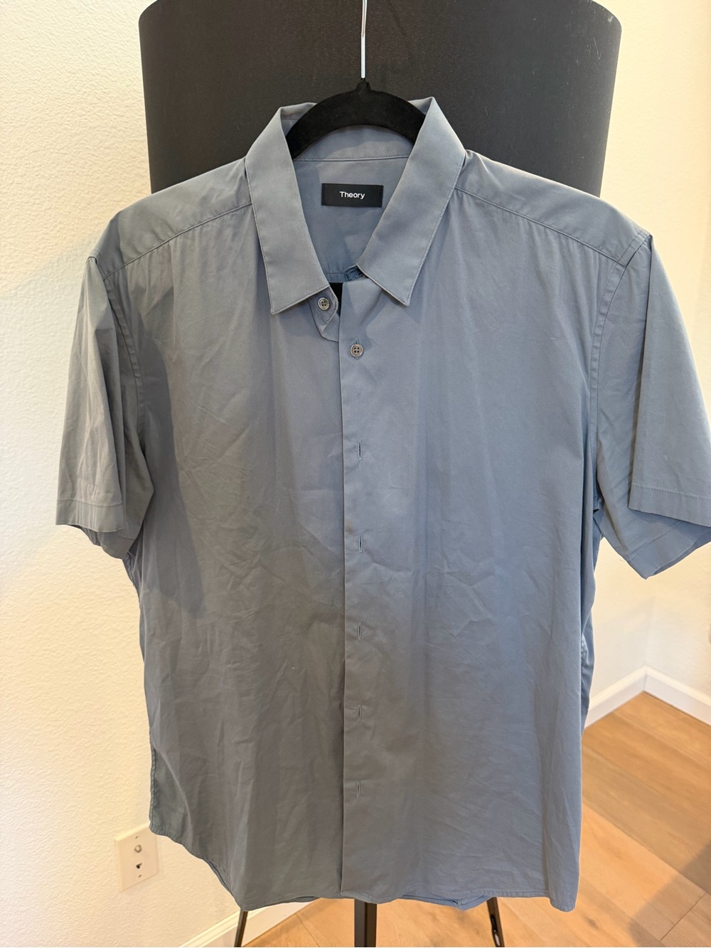 Theory Men's Short-Sleeve Button-Up Shirt
